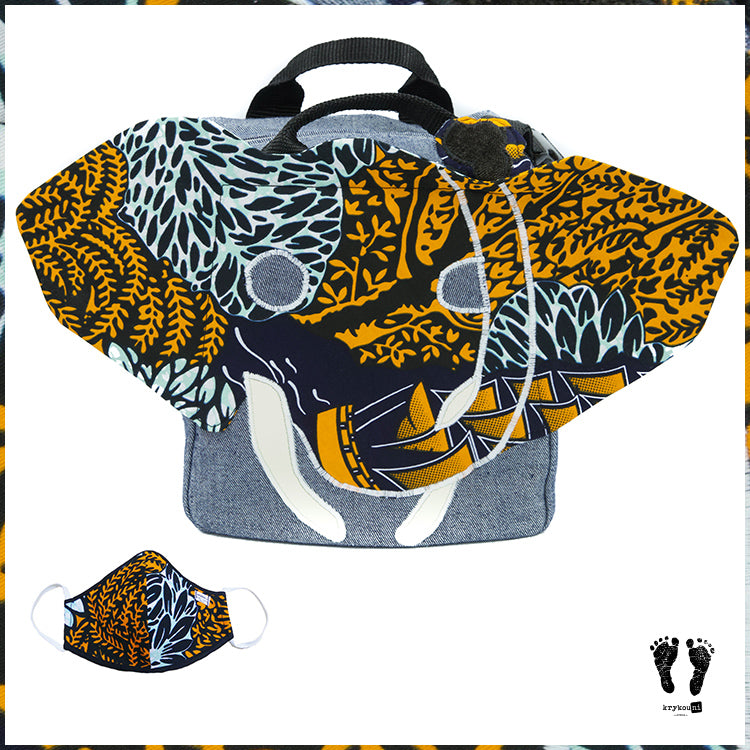 Sac à dos en "Wax" KOUSSI