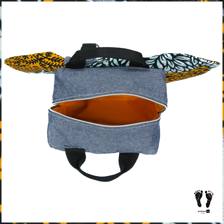 Sac à dos en "Wax" KOUSSI