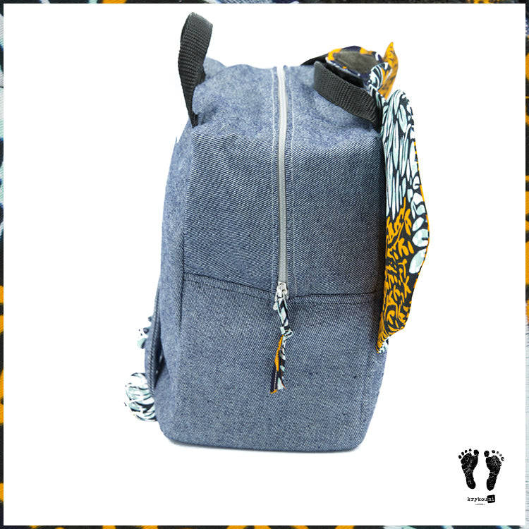 Sac à dos en "Wax" KOUSSI