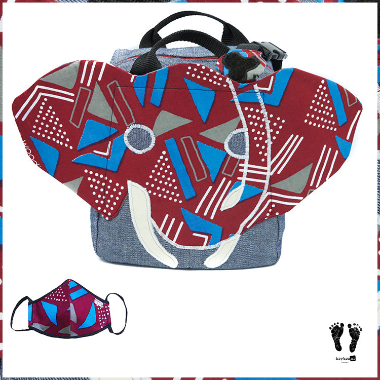 Sac à dos en "Wax" KOUSSI