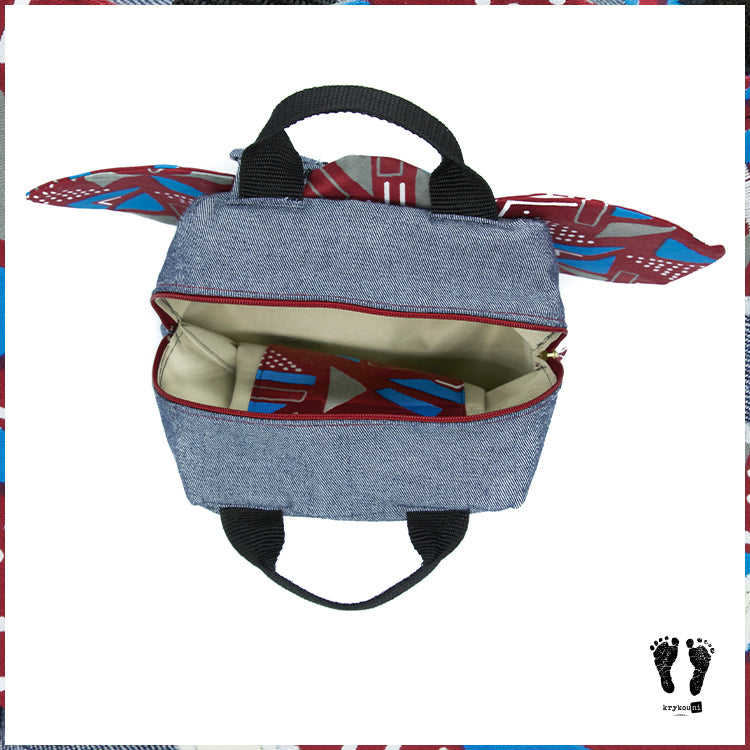 Sac à dos en "Wax" KOUSSI