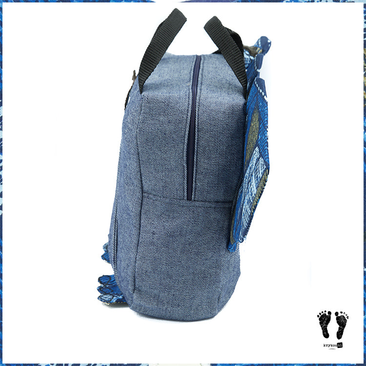Sac à dos en "Wax" KOUSSI